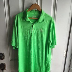 Nike golf tour performance Dri-fit polo shirt bright green